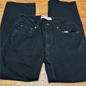 Boy’s Levi's Relaxed Fit Black Jeans Size 16